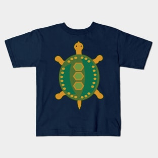 Tribal Turtle Kids T-Shirt